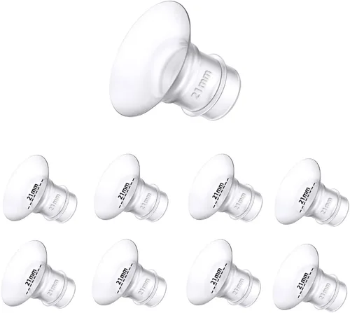 Vista 17 de Insertos de brida para Medela, Spectra, protectores/bridas de 24 mm, copas portátiles Willow compatibles con TSRETE, CPPSLEE, extractor de leche
