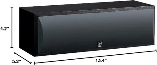 Vista 2 de Yamaha Audio NS-C210BL Altavoz de canal central - cada uno (negro)