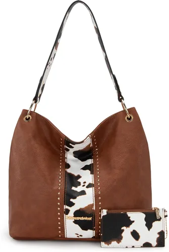 Vista 33 de Carteras para mujer, bolsos hobo para mujer, bolso de hombro holgado *Turquesa
