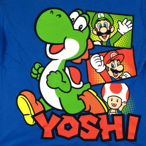 Vista 5 de Nintendo Super Mario Bros. Boys Mario Kart & Friends Graphic Short Sleeve T-Shirts 2 Pack