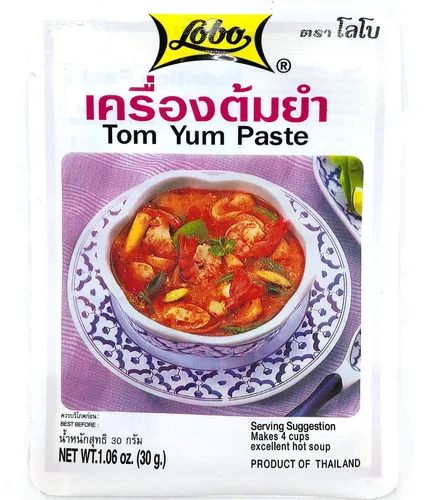 Vista 3 de Lobo Tom Yum Paste 1.06 onzas (paquete de 3)