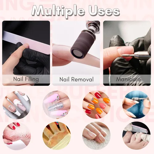 Vista 3 de Makartt Paquete de colector de polvo de uñas con esmalte de uñas de gel Makartt Cat Eye