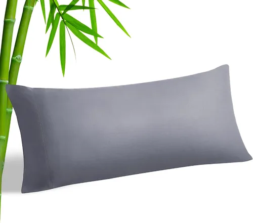 Vista 23 de BEDELITE - Juego de 2 fundas de almohada con solapa, tamaño estándar, rayón de bambú, frescas, suaves y transpirables, para personas calurosas