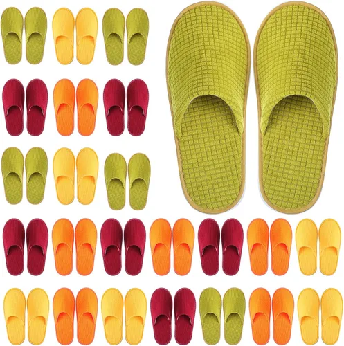 Vista 10 de Geyoga Pantuflas de casa antideslizantes suaves para mujer