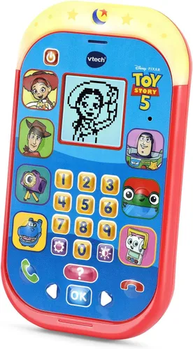 Vista 3 de VTech Disney and Pixar Toy Story 5 Learning Phone