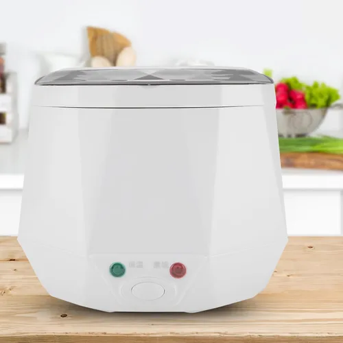 Vista 7 de 24V 140W 1.6 L Eléctrica Portátil Multifuncional Arrocera Cocina Vaporizador de Alimentos para Camión (Blanco)
