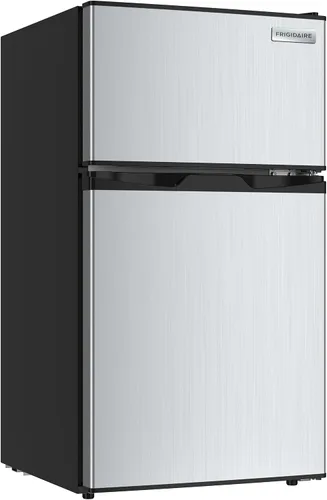 Vista 7 de FRIGIDAIRE Refrigerador/congelador de 2 puertas, 4.6 pies cúbicos, acero inoxidable negro, plomizo