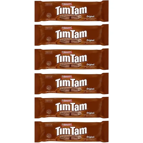 Vista 7 de Galletas de chocolate Arnott's Tim Tam, 200 gramos/7.05 onzas, Original