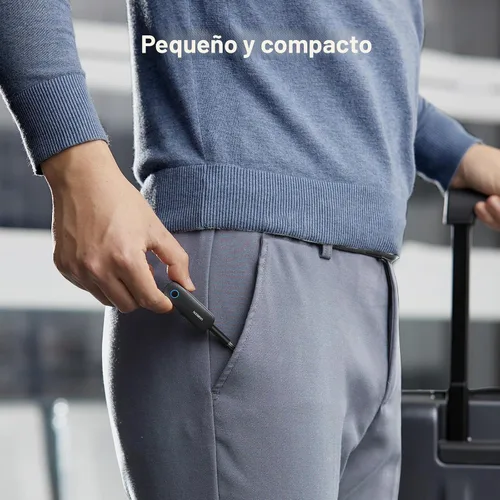 Vista 7 de UGREEN Transmisor Receptor Bluetooth para 2 AirPods o Dispositivos BT, Transmisor Inalámbrico Bluetooth para Auriculares, Adaptador de Audio