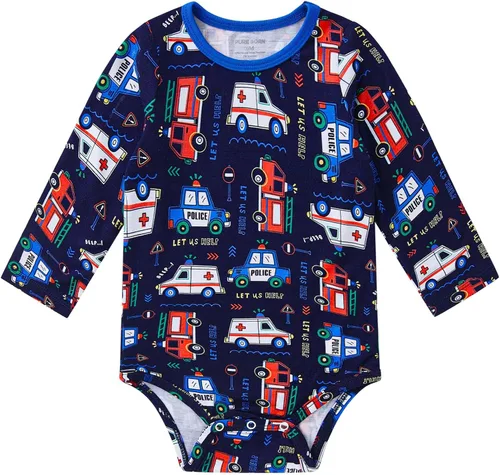 Vista 117 de pureborn Mameluco de algodón súper suave para bebés niños y niñas de 0 a 24 meses
