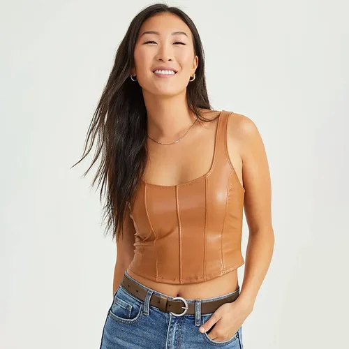 Vista 6 de Cinturones para mujer Cinturón de cuero para jeans Pantalones Vestidos Negro y Marrón