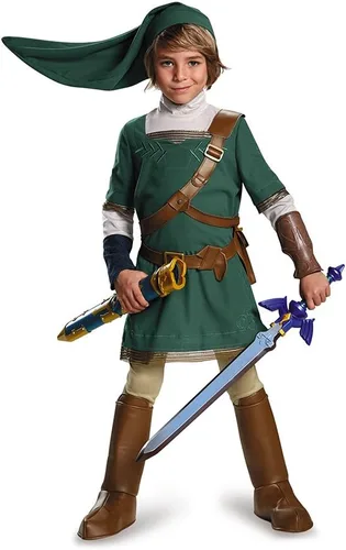Vista 3 de Disfraz Disguise Link Prestige Legend of Zelda Nintendo., L 10-12, Multi