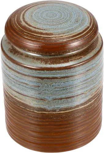 Vista 10 de Tarro de cerámica sellado, elegante recipiente de almacenamiento de alimentos, práctico tarro de azúcar para té de miel, diseño más hermoso