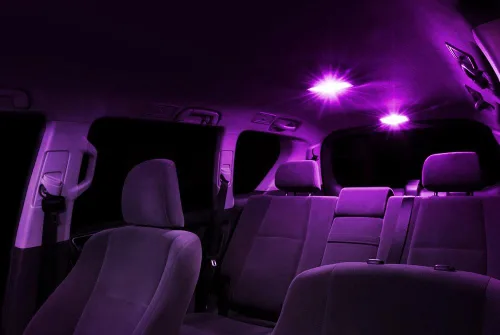 Vista 6 de XtremeVision LED interior para Mazda 2 2011-2014 (4 piezas) kit de LED interior rosa + herramienta de instalación Rosado