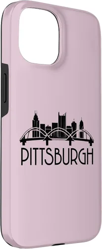 Vista 12 de iPhone 16 Pittsburgh Skyline 412 Steel City Case