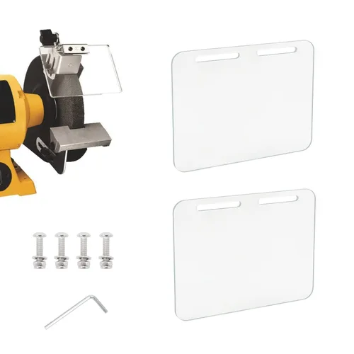 Vista 10 de SCOTTCHEN Banco amoladora de ojos cerrado, protector de seguridad universal para chispas y polvo, 1 paquete