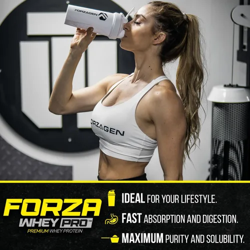 Vista 8 de Forzagen Whey PRO - Proteína en polvo baja en carbohidratos, 0.94 onzas de proteína por porción, sin azúcar añadida, sin gluten, suero de leche
