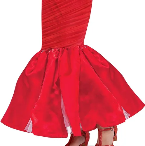 Vista 5 de Cruella Tween Red Dress Costume