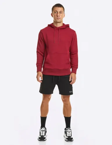 Vista 6 de Ouber Pantalones cortos deportivos de algodón para hombre, pantalones cortos de entrenamiento para gimnasio, deportivos y casuales