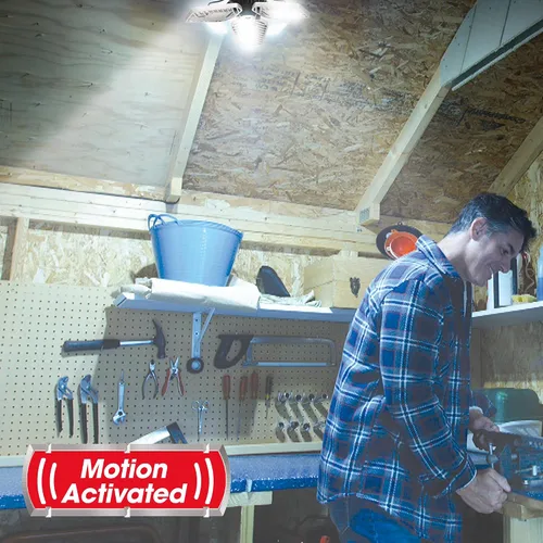 Vista 4 de Ontel Beyond Bright - Luz LED ultra brillante activada por movimiento para garaje