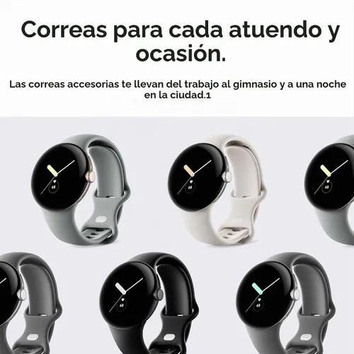 Vista 3 de Google Pixel Watch Active Band - Tiza