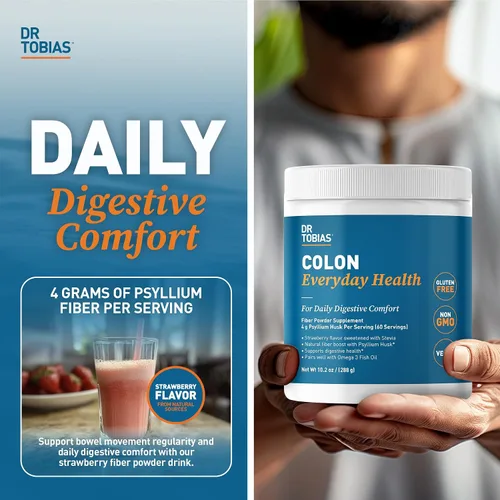Vista 3 de Dr. Tobias Gomitas de vinagre de sidra de manzana y colon para la salud diaria – Soporte diario digestivo, desintoxicante y de limpieza con gomitas