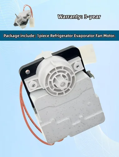 Vista 4 de W10464673 Motor del ventilador del evaporador del refrigerador compatible con Whirlpool KitchenAid Fridge, reemplazar modelo: WPW10464673 PS7320664