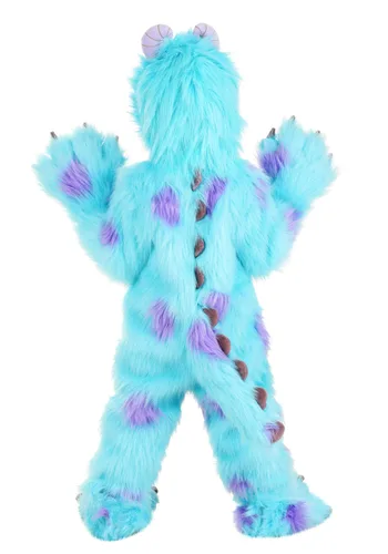 Vista 4 de Disfraz con Capucha de Sulley de Monsters Inc para Niños Pequeños Multicolor