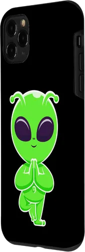 Vista 23 de iPhone 13 Pro Max Namaste Alien Respect gift Case