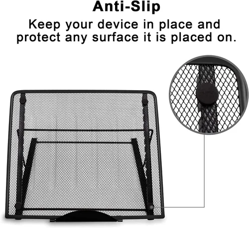Vista 6 de Fayet Soporte de almohadilla de luz ajustable de versión grande, 12 puntos angulares para artistas XP-Pen, compatible con cuadernos de 10 a 17