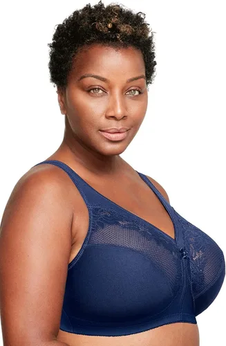 Vista 4 de Glamorise - Brasier reductor para mujer con soporte de busto completo, sin aros, #1003