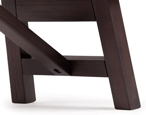 Vista 8 de Boraam Rasmus Accent Plant Table - Blended Espresso