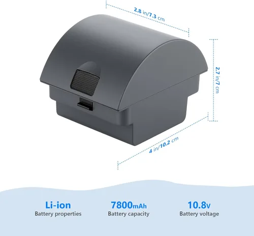 Vista 3 de Neewer Batería de iones de litio de alta capacidad recargable flash de repuesto para Q300, Vision 4, ML300 Estroboscópico de flash de estudio al