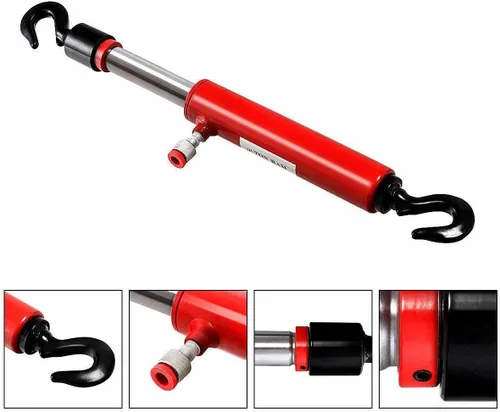 Vista 2 de VCT Ariete hidráulico de tracción trasera de 10 toneladas y 66 cm de largo para herramienta de taller Porta Power