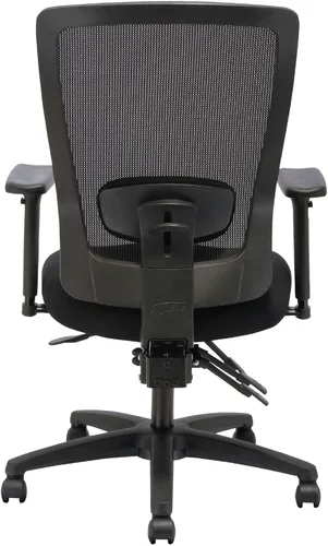 Vista 8 de Alera ALE Envy Series Silla multifunción de malla con respaldo alto, color negro
