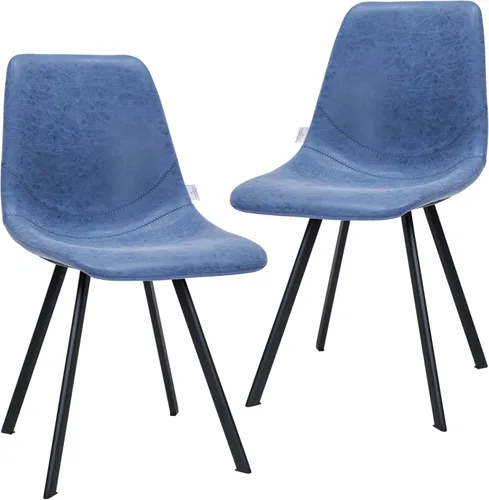 Vista 7 de LeisureMod Markley - Silla de comedor, color negro carbón