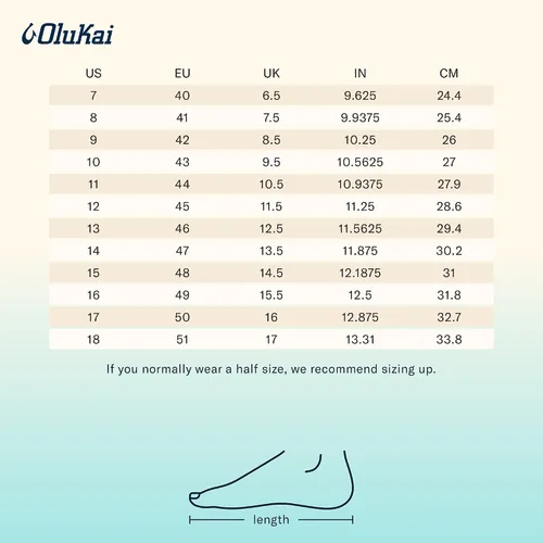 Vista 7 de OLUKAI Ohana Koa - Sandalias de playa para hombre, de secado rápido, resistentes al agua y ligeras, plantilla moldeada por compresión y ajuste suave