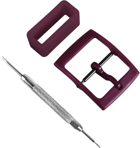 Vista 20 de Correas de reloj de repuesto de hebilla de plástico y bucles de silicona para Swatch