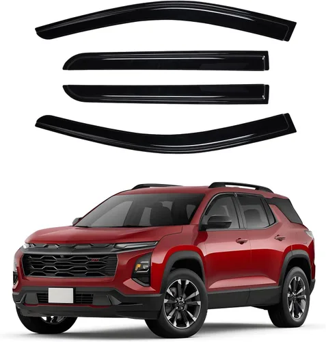 Vista 62 de Canvcle 4Runner - Protectores de lluvia – Viseras de ventana para Toyota 4Runner 2010-2024, deflectores de viento de ventana lateral con cinta