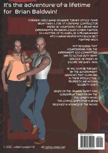 Vista 2 de CYBER FIGHTER The Comic Adaptation of the Short Film Based on the Short Film Script (The Cyber Fighter Saga)