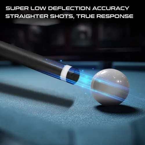 Vista 5 de RHINO Must Pro Carbon Fiber Pool Cue Single Shaft