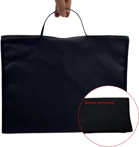 Vista 5 de Wanty Funda protectora para impresora de tela de nailon antiestático a prueba de polvo antiestático negro para Perfection V700 / V750 / Epson