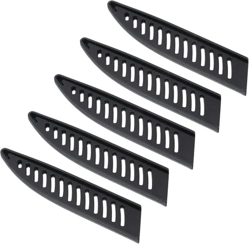 Vista 7 de PATIKIL Fundas de seguridad de PP para cuchillo utilitario de 5 pulgadas, paquete de 2 cuchillos, protector de cuchillos, protector de cuchilla