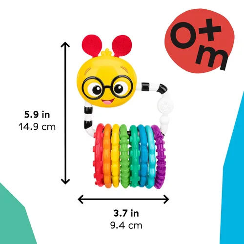 Vista 7 de Baby Einstein Cals Connectors - Juguete sensorial con eslabones texturizados, a partir de 0 meses en adelante