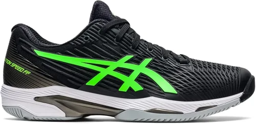 Vista 4 de ASICS Zapatillas de tenis Solution Speed FlyteFoam 2 para hombre Negro