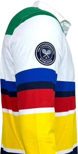 Vista 5 de POLO RALPH LAUREN Polo de rugby a rayas de manga larga para hombre