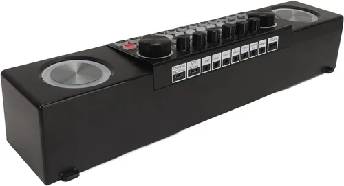Vista 9 de Máquina de karaoke, altavoz inalámbrico de ajuste digital para máquina de karaoke con micrófono para fiesta en casa