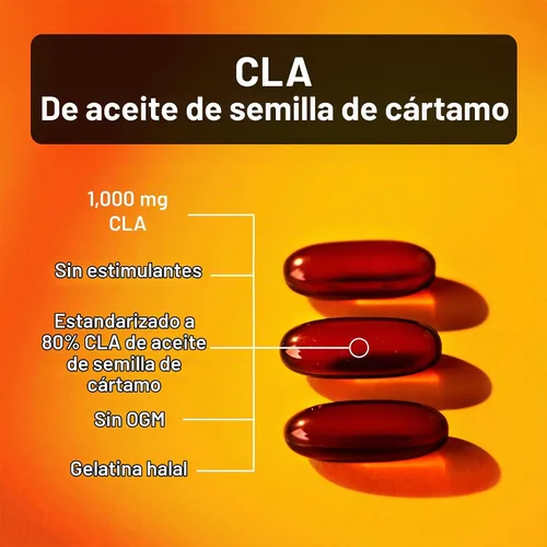 Vista 3 de Naturewise CLA 1250 softgels, 0.035 oz, CLA100-90-US-A, 1, 1