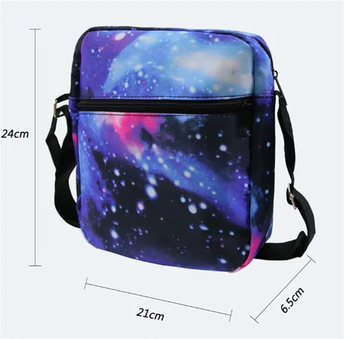 Vista 5 de Zapion Sailor Moon - Mochila escolar 3 en 1 para niños y niñas, mochila de lona + bolsa de hombro + estuche para lápices, Color 22