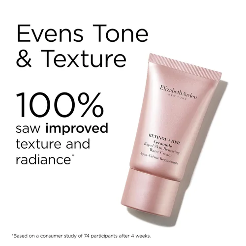 Vista 6 de Cápsulas de suero facial de retinol + HPR de ceramidas de Elizabeth Arden, tratamiento de líneas finas y arrugas, renovación rápida de la piel